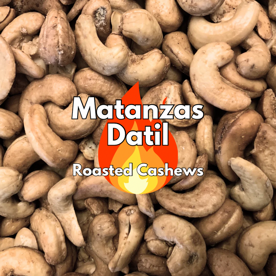 Matanzas Datil Pepper Roasted Cashews — snack product photograph 1