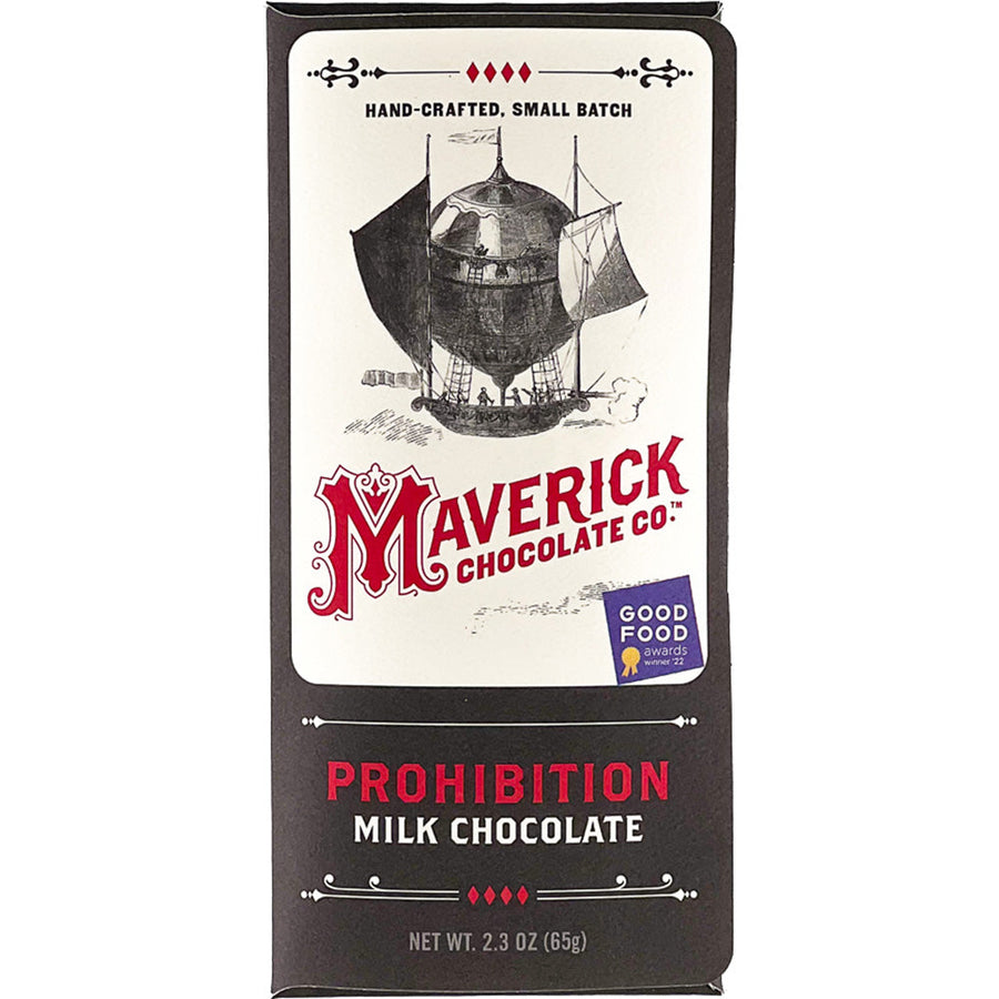 Prohibition Bourbon Milk Chocolate Bar — product image 1 of 7
