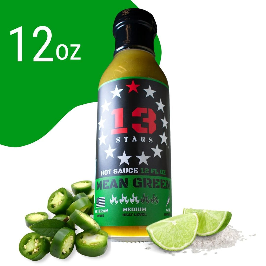 Mean Green jalapeño and lime mild hot sauce – product listing image 8