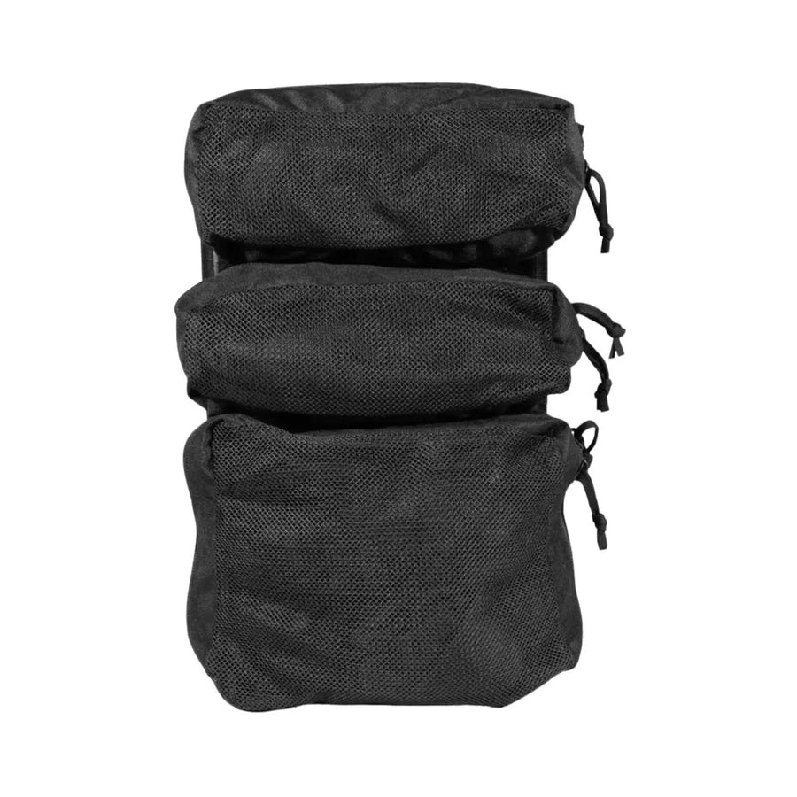 24 Hour Backpack Mesh Pouch Set - 3 Pouches and Panel