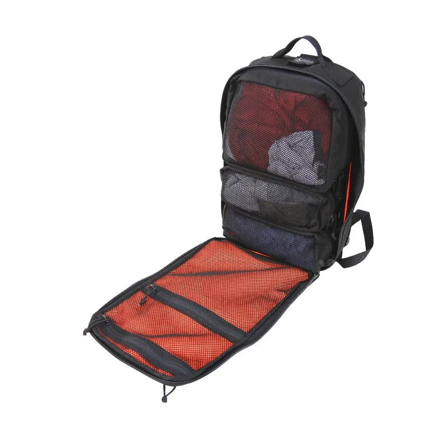 24 Hour Backpack Mesh Pouch Set - 3 Pouches and Panel