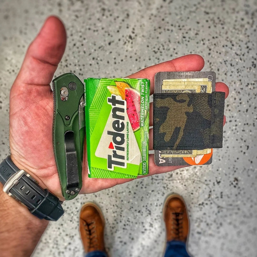 Minimalist Elastic Card Band Wallet