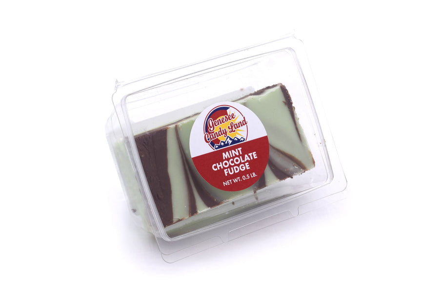 Mint Chocolate Fudge product photograph from Genesee Candy Land