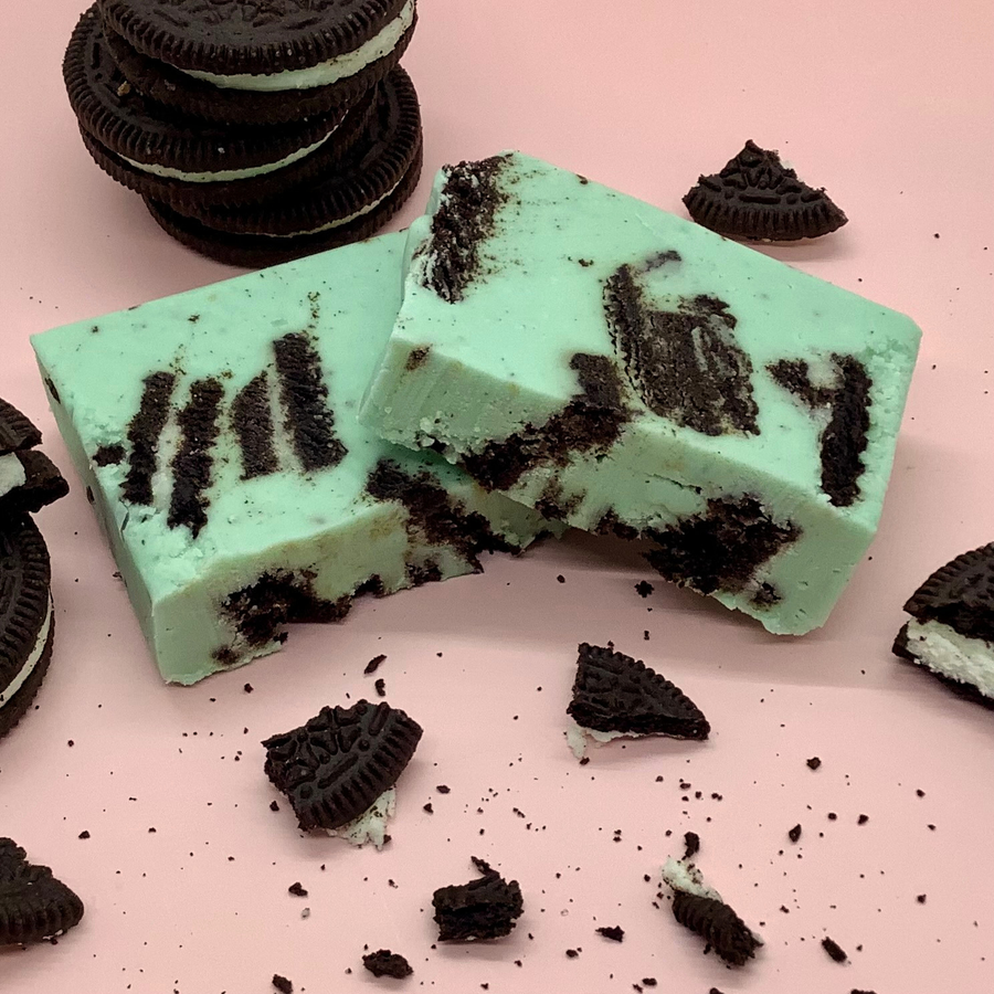 Mint Cookie Fudge product photograph from Fudge Co.