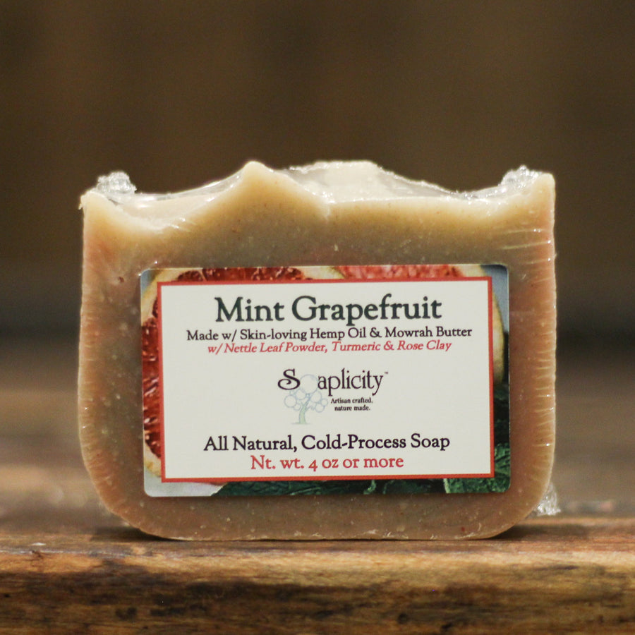 Mint Grapefruit Soap Bar