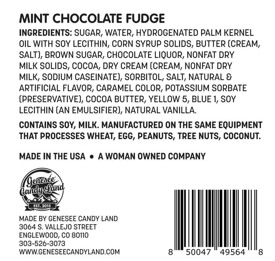 Handmade Mint Chocolate Fudge – product image 7 of 7 on buyamerican.mom