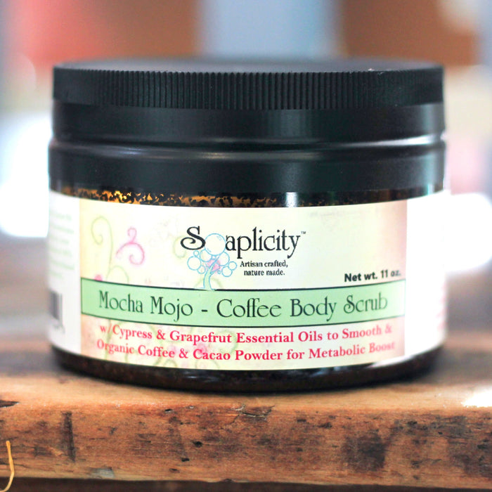 Mocha Mojo Coffee Sugar Scrub – product photo