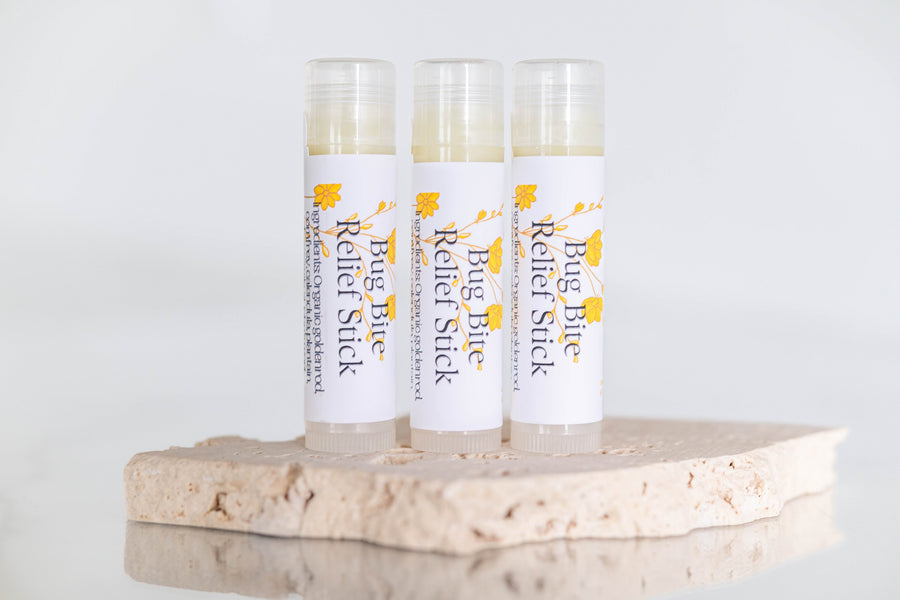 Twist-up botanical skin balm tubes