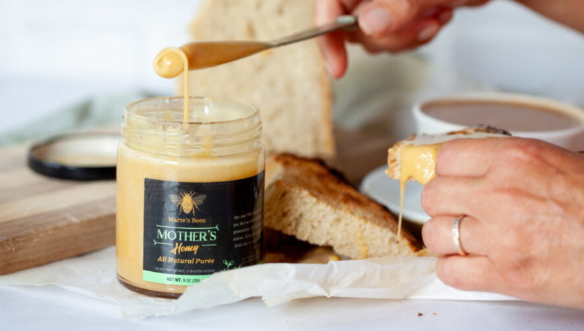 Mother’s Honey – Herbal-Infused Creamed Honey, 9 oz – product image