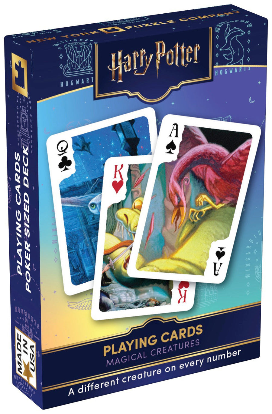 Harry Potter Beasts Playing Cards case