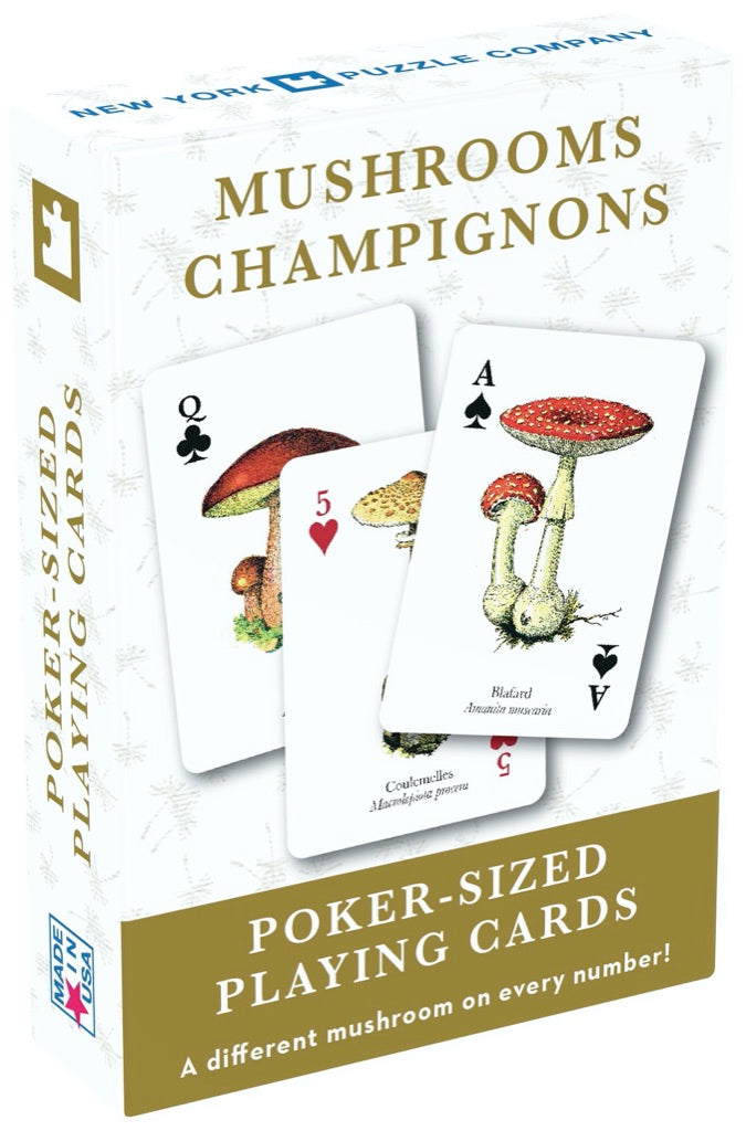 Mushroom Playing Cards case