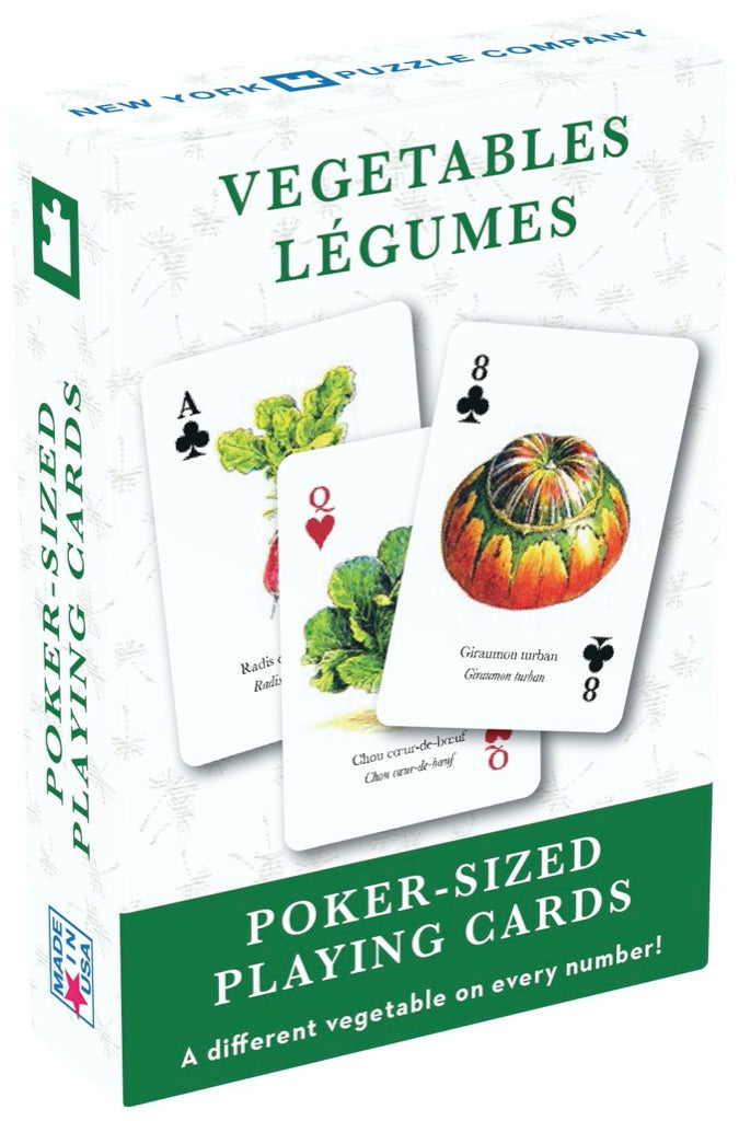 Vegetable Playing Cards case
