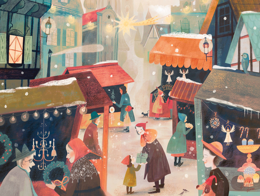 Illustrated The Perfect Gift puzzle design