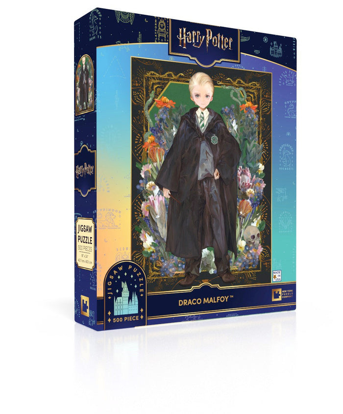 Draco Malfoy puzzle box and illustrated design