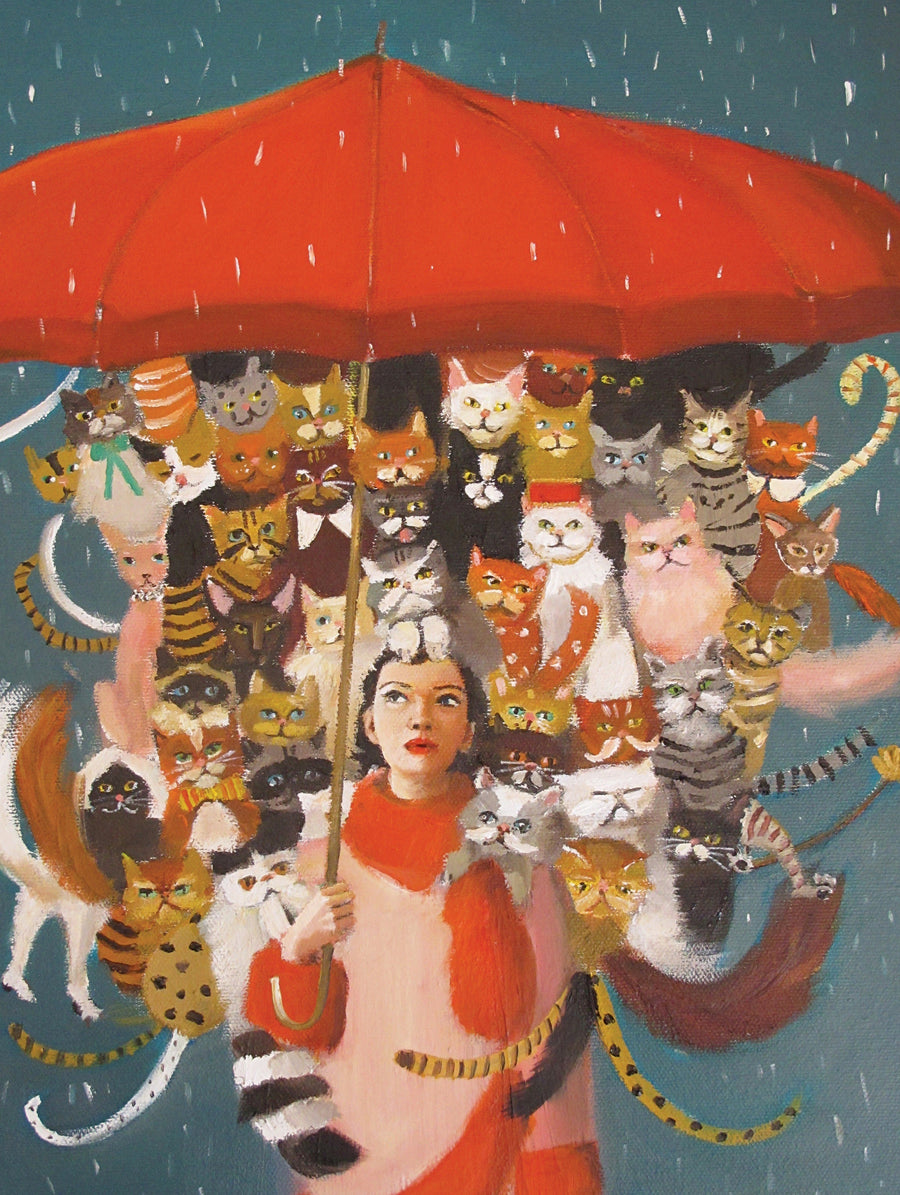 Illustrated The Cat Countess puzzle design