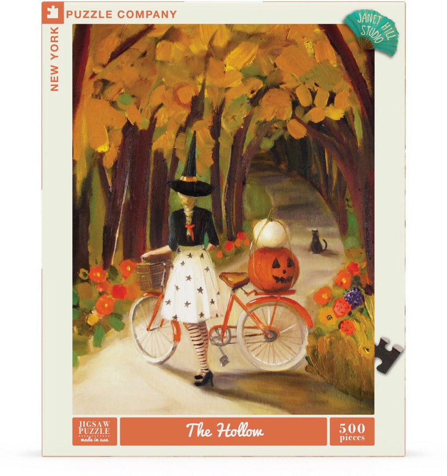 Packaging showing The Hollow puzzle artwork