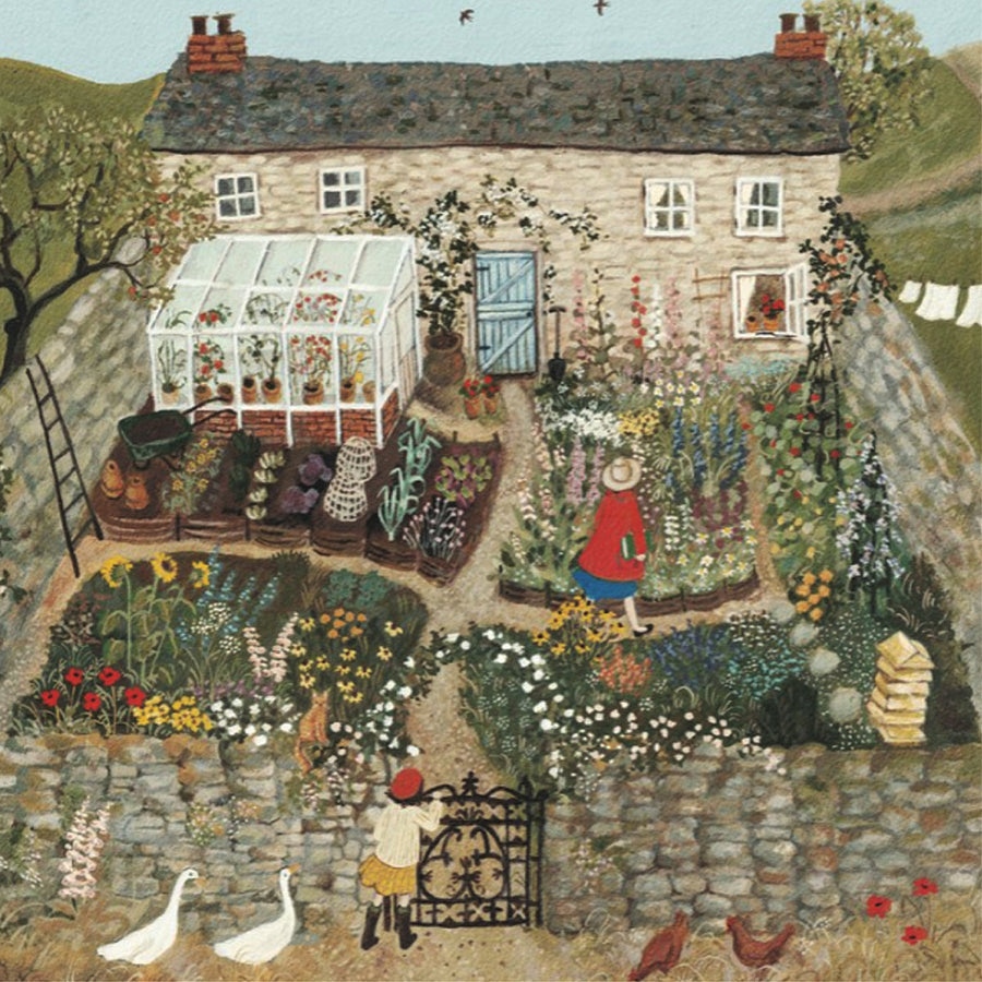 Walled Garden puzzle artwork detail