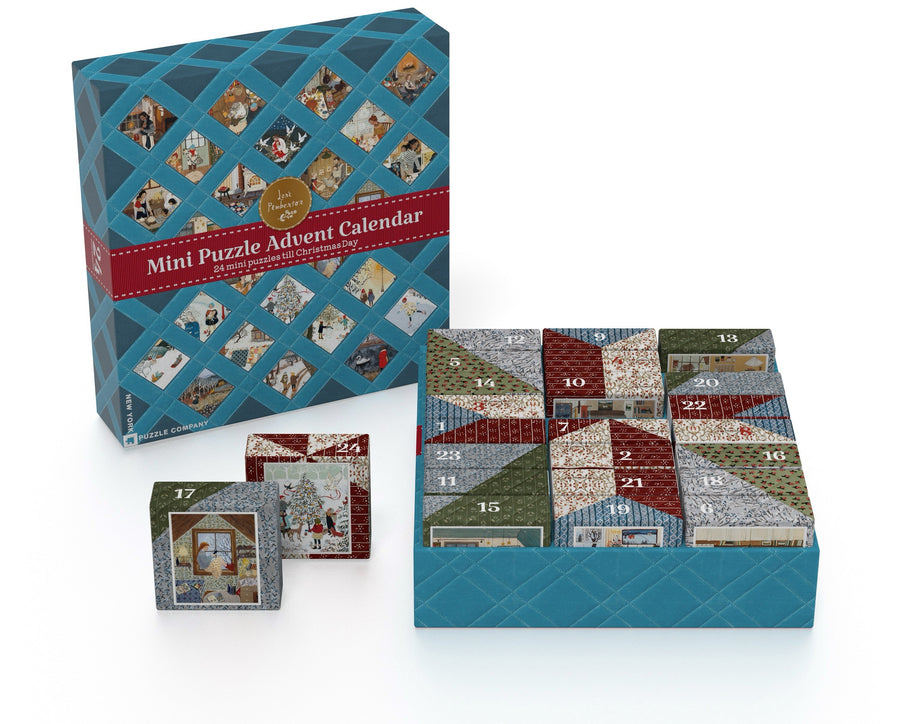 Loré Pemberton advent calendar box with mini puzzles