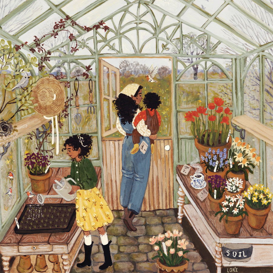 Illustrated Dawn Chorus puzzle design
