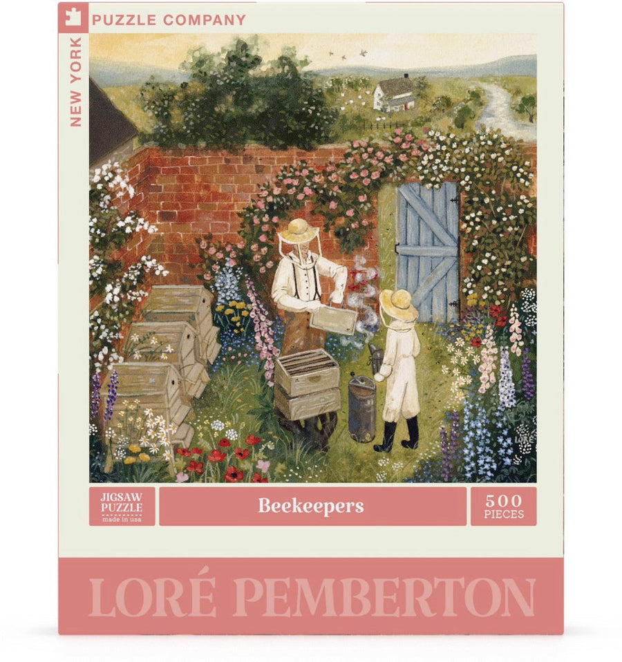 Packaging showing Beekeepers puzzle artwork