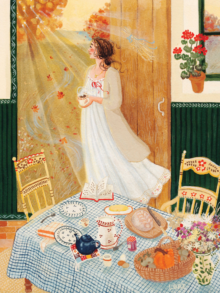 Illustrated Early Risers puzzle design