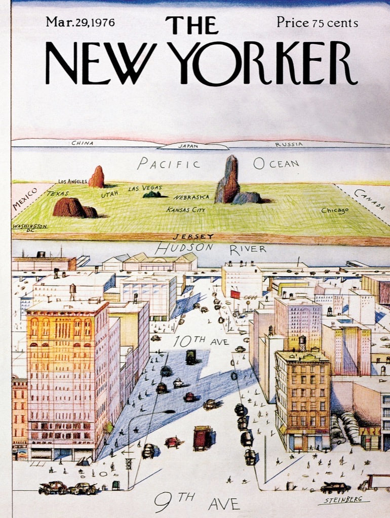 Illustrated View of the World puzzle design