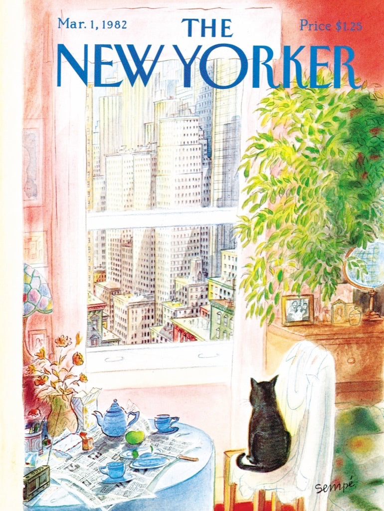 Illustrated Cat's Eye View puzzle design