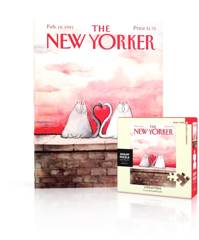 Love Kittens Mini puzzle box and illustrated design