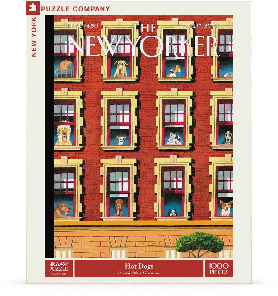 Packaging showing Hot Dogs puzzle artwork