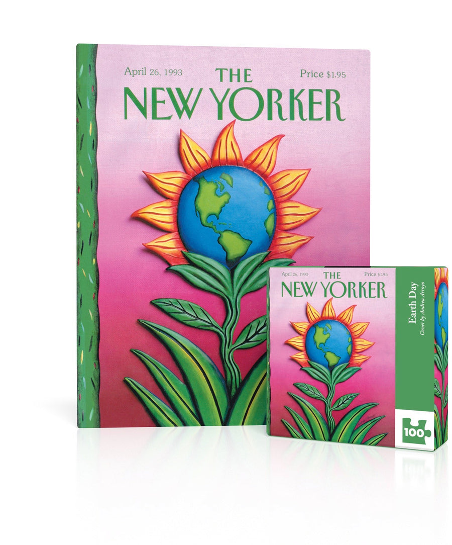 Earth Day Mini puzzle box and illustrated design