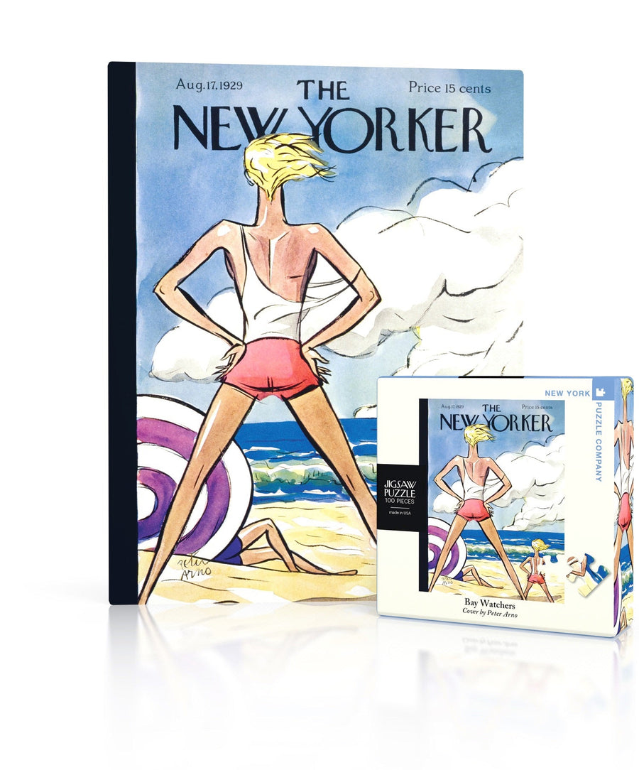 Bay Watchers Mini puzzle box and illustrated design