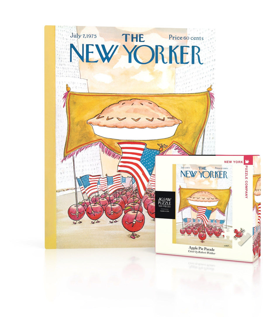 Apple Pie Parade Mini puzzle box and illustrated design