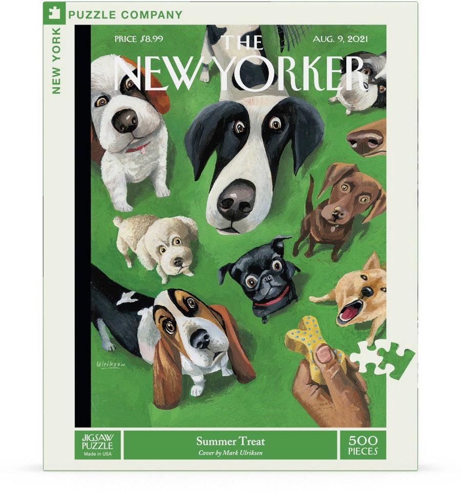 Packaging showing Summer Treat puzzle artwork