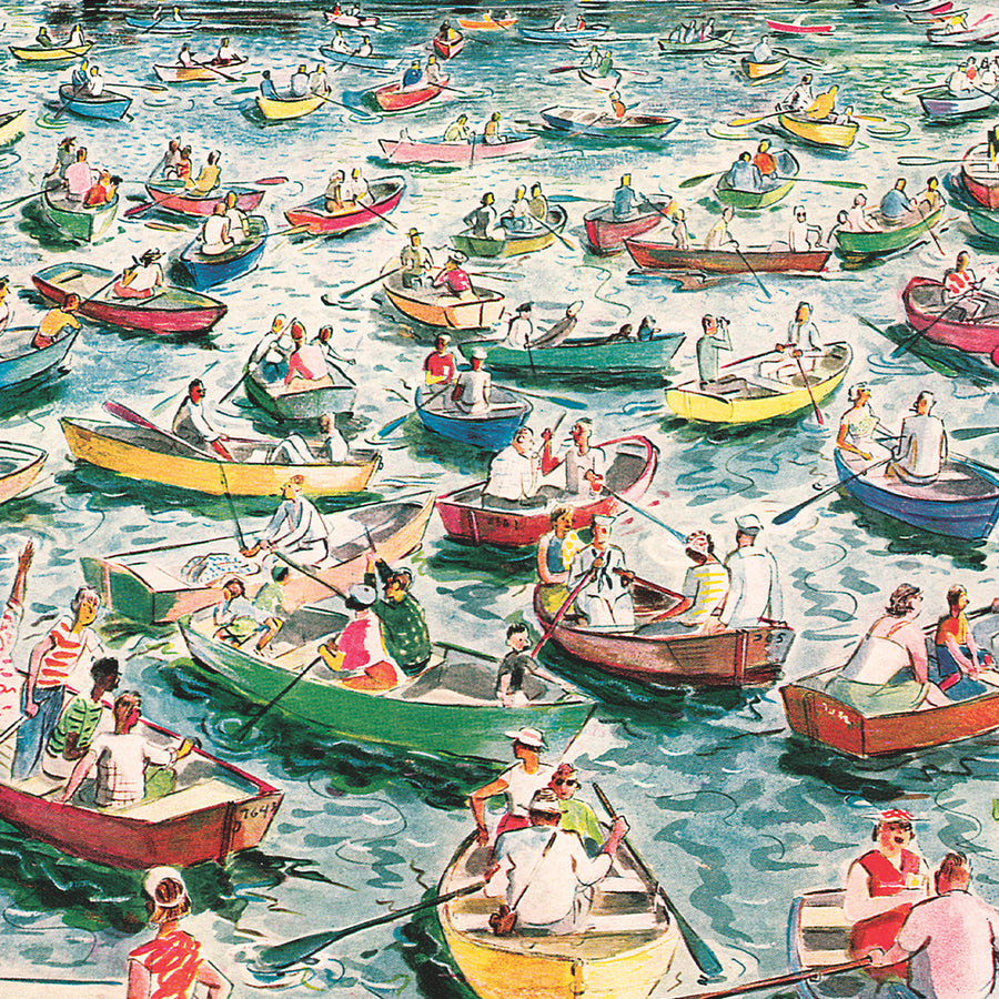 Gridlock Lake puzzle artwork detail