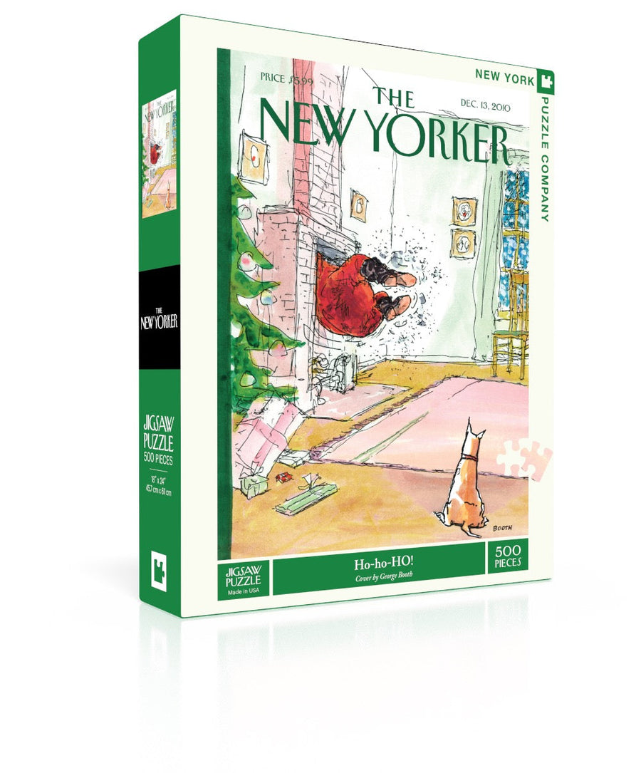 Ho-ho-HO puzzle box and illustrated design