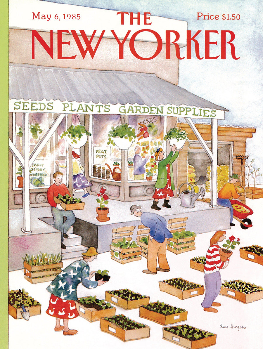 Illustrated Garden Supplies puzzle design