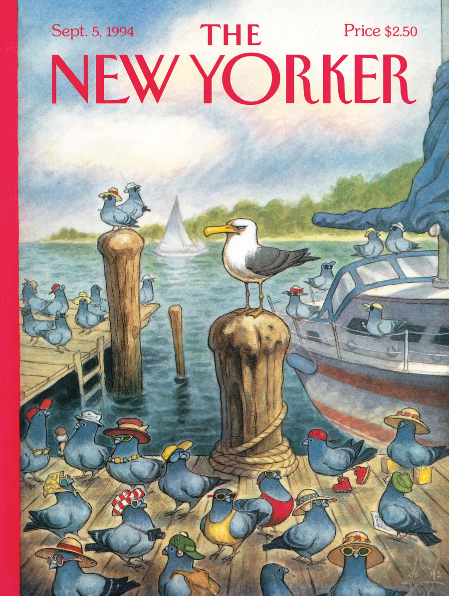 Illustrated Tourist Season puzzle design