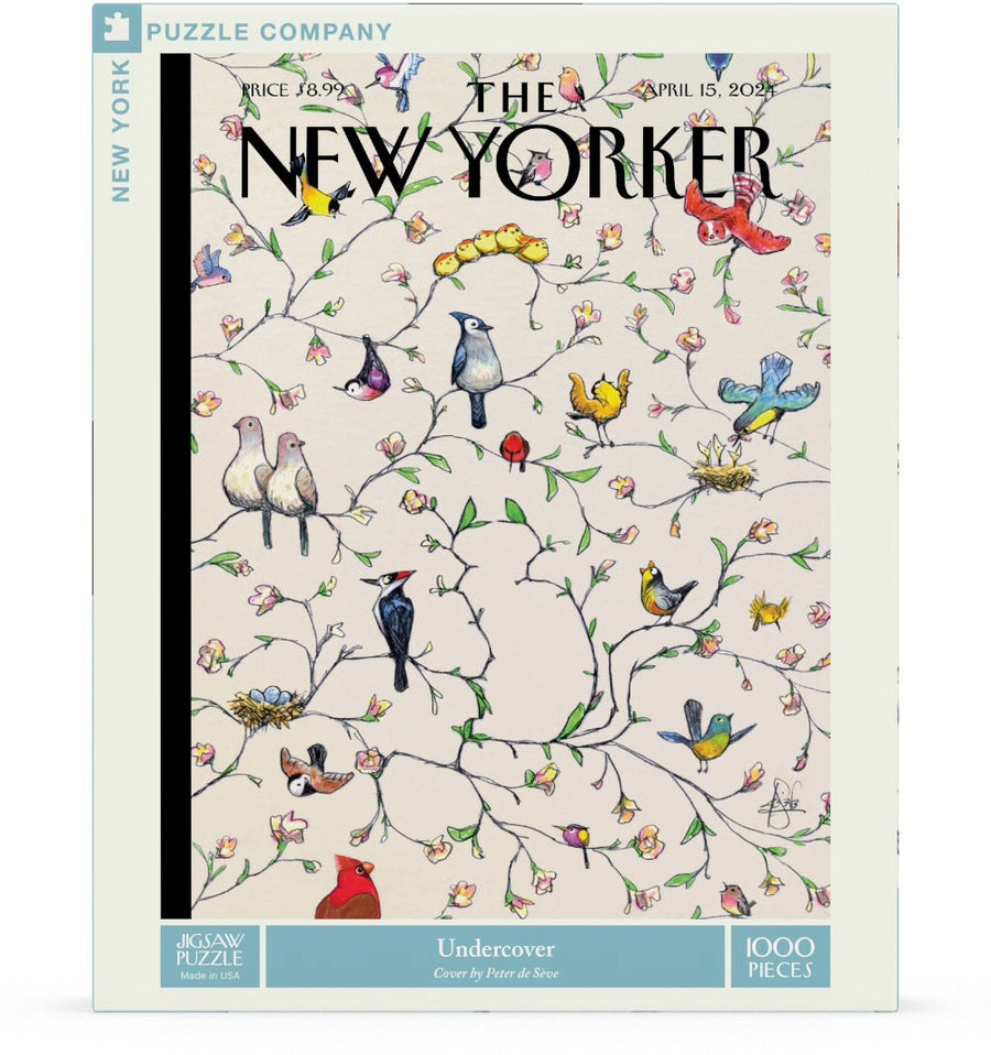 Packaging showing Undercover puzzle artwork