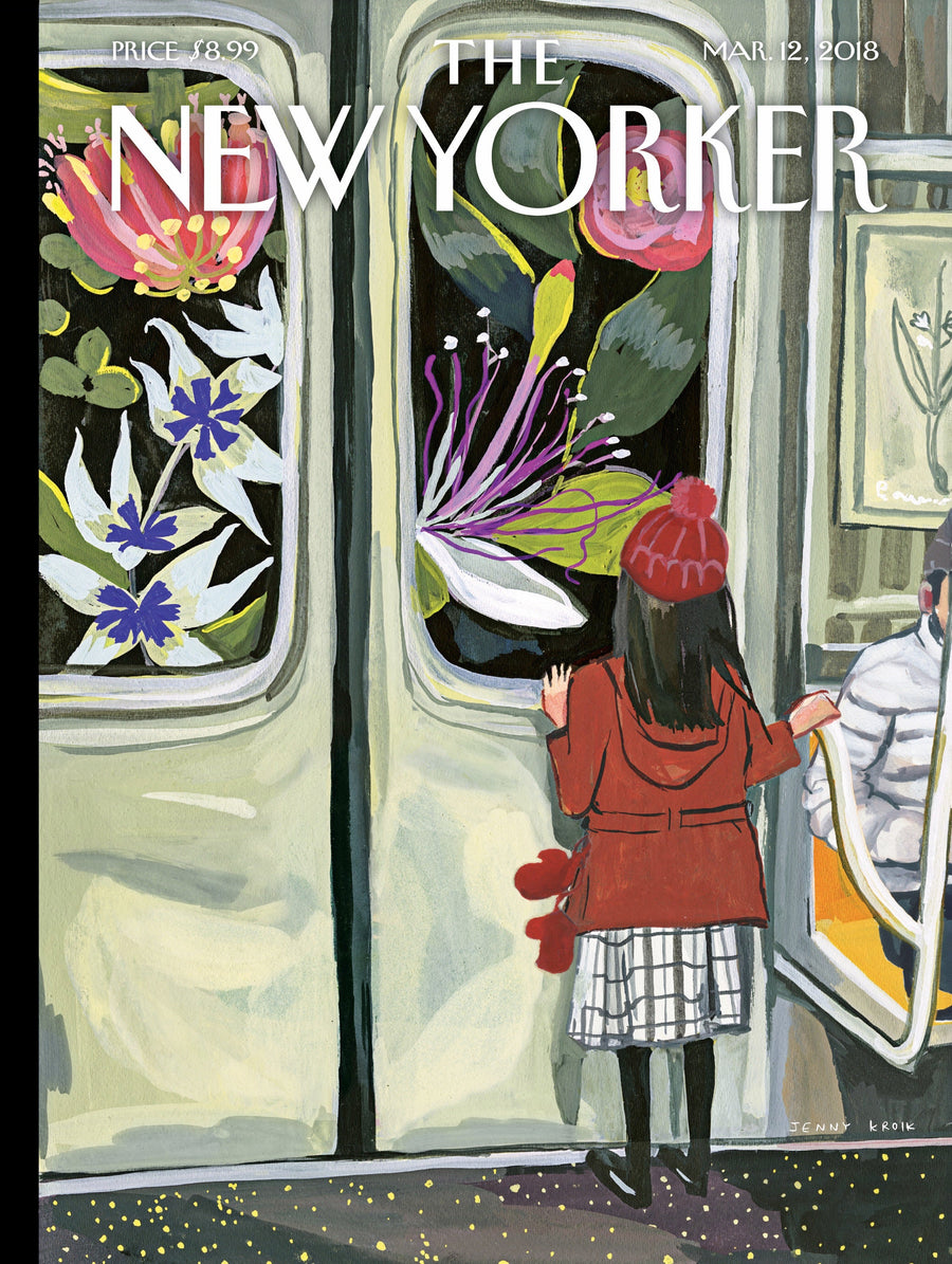 Illustrated Next Stop Spring puzzle design