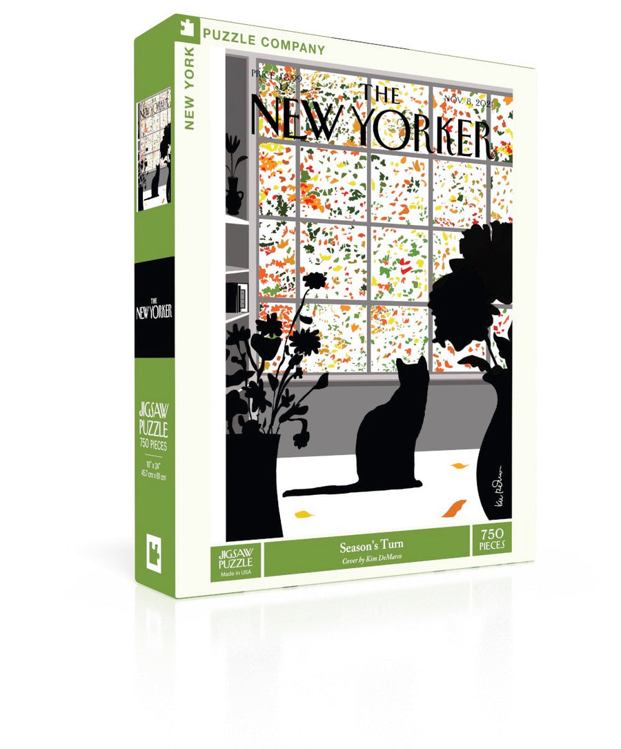 Season's Turn puzzle box and illustrated design