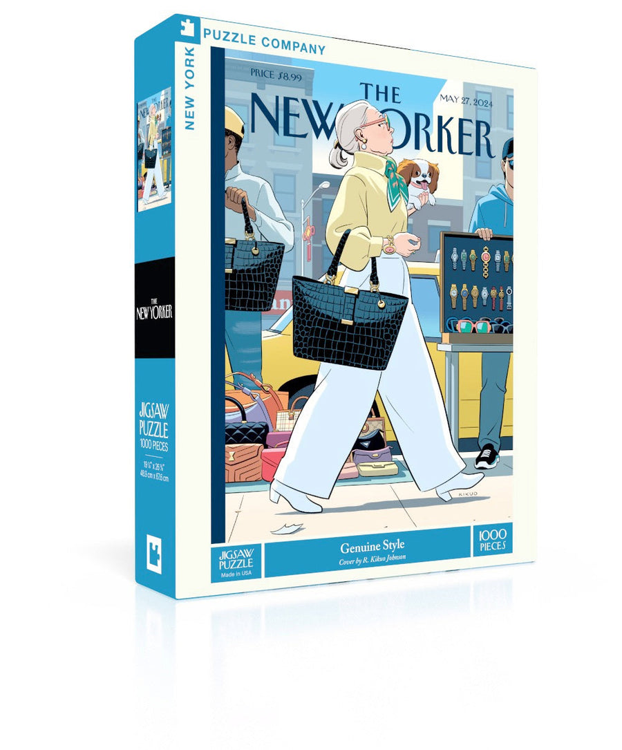 Genuine Style puzzle box and illustrated design