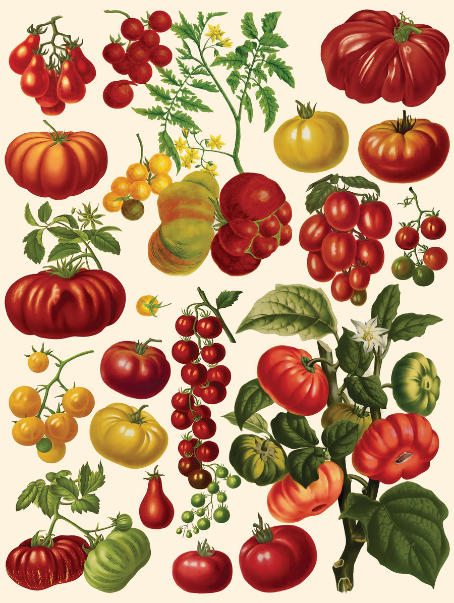 Illustrated Tomatoes puzzle design