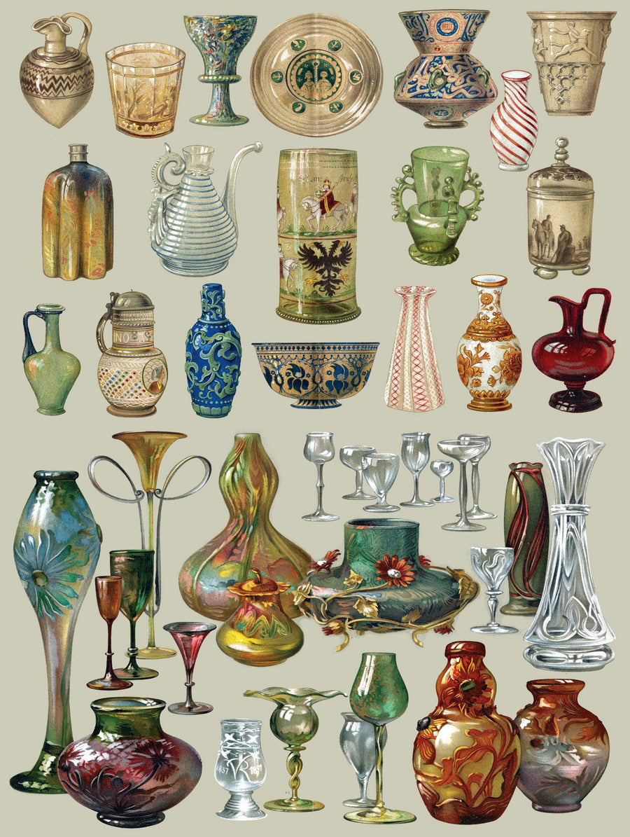 Illustrated Thrifting puzzle design