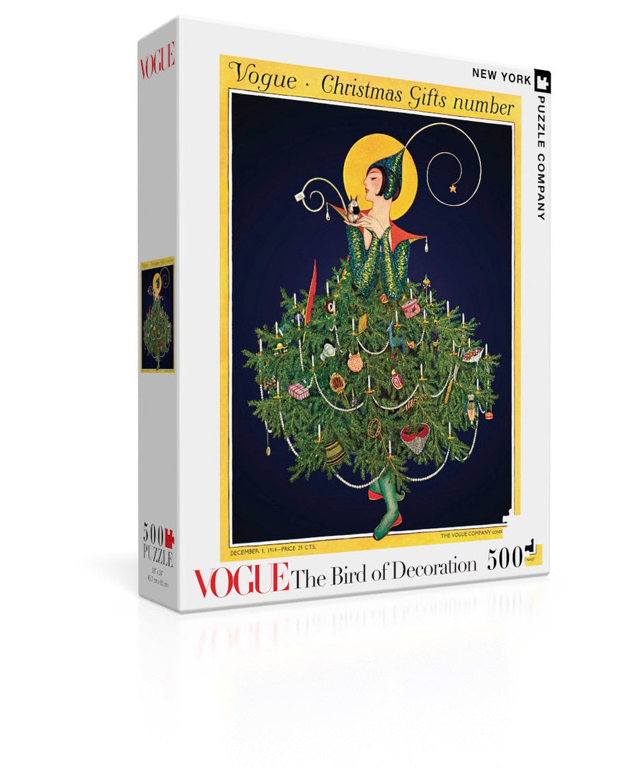 The Bird of Decoration puzzle box and illustrated design