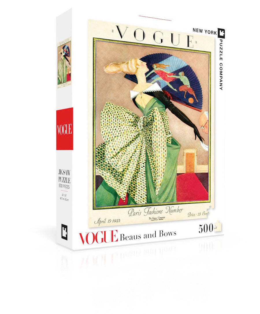 Beaus and Bows puzzle box and illustrated design