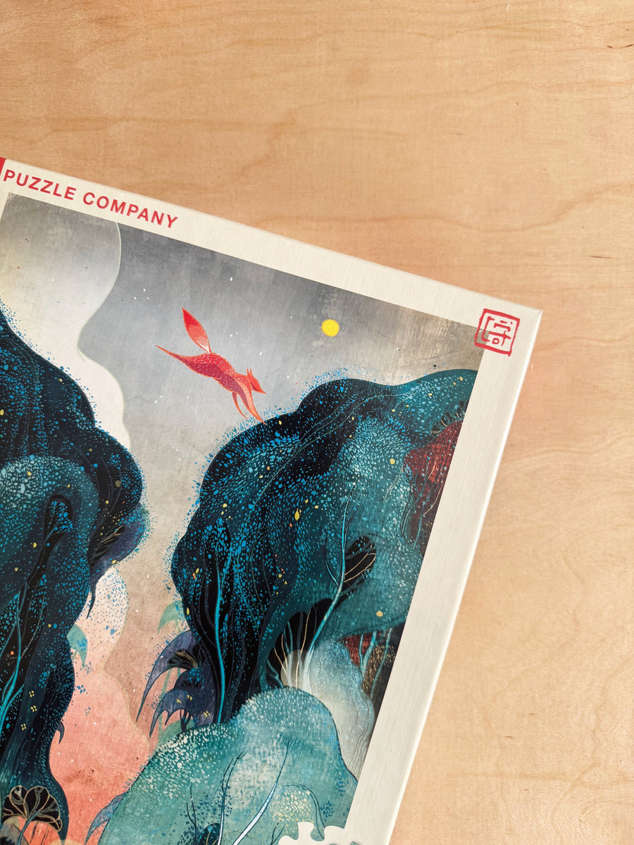 Leap puzzle illustration detail