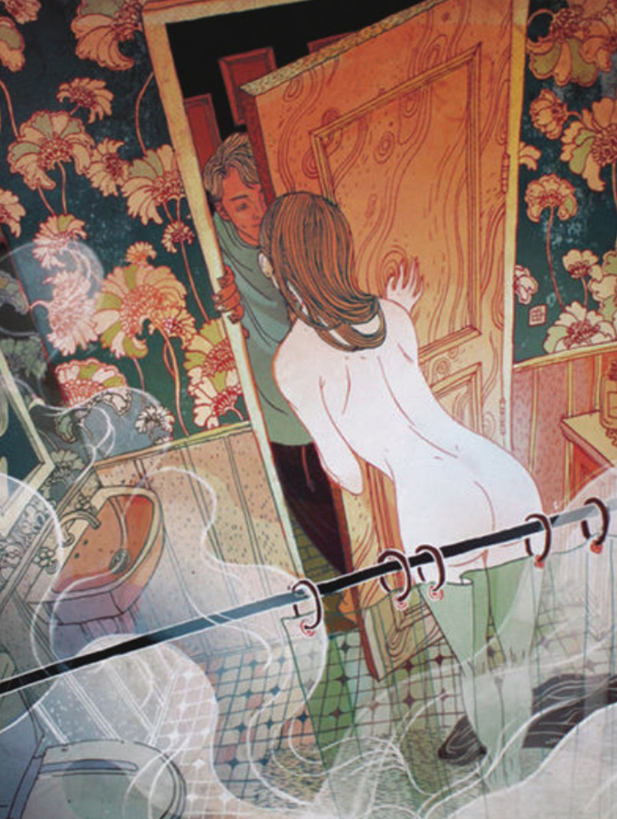 Illustrated Sweet Dreams puzzle design