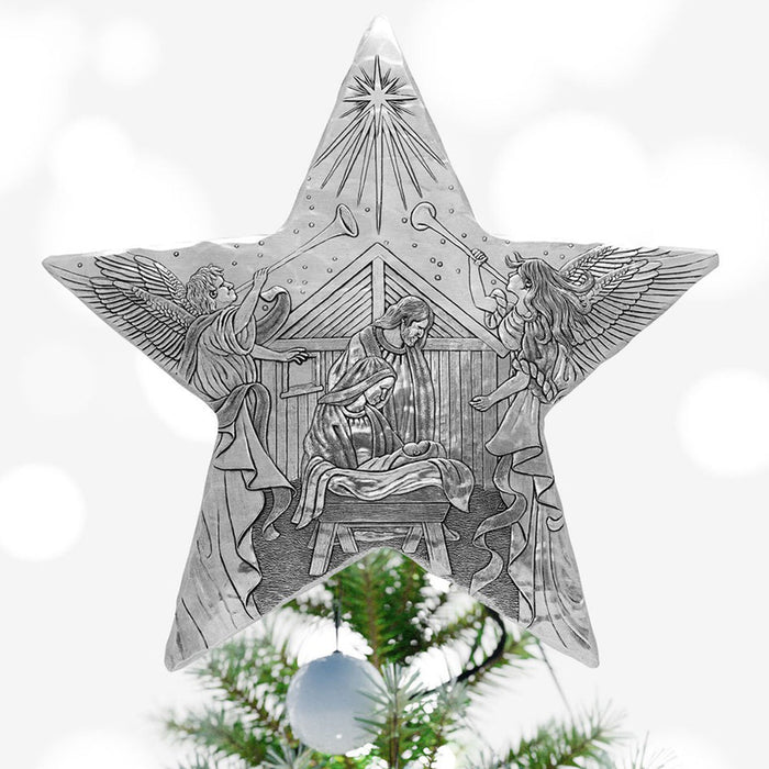 Product view of Holy Family Star Tree Topper