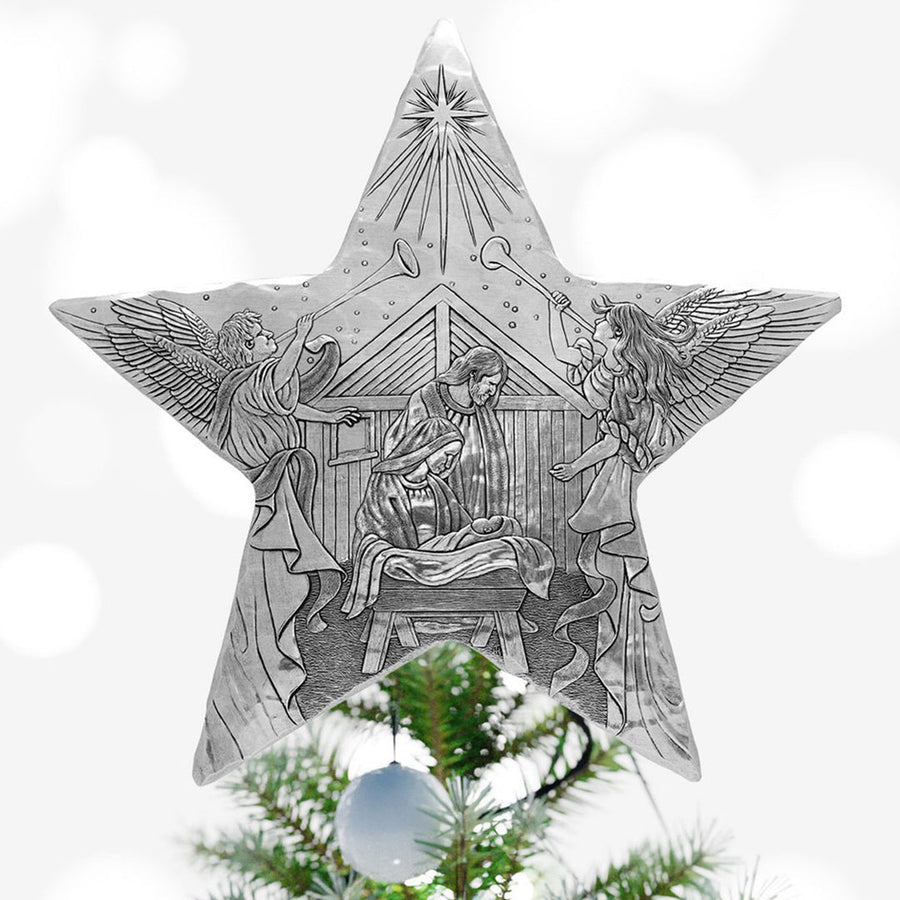 Product view of Holy Family Star Tree Topper