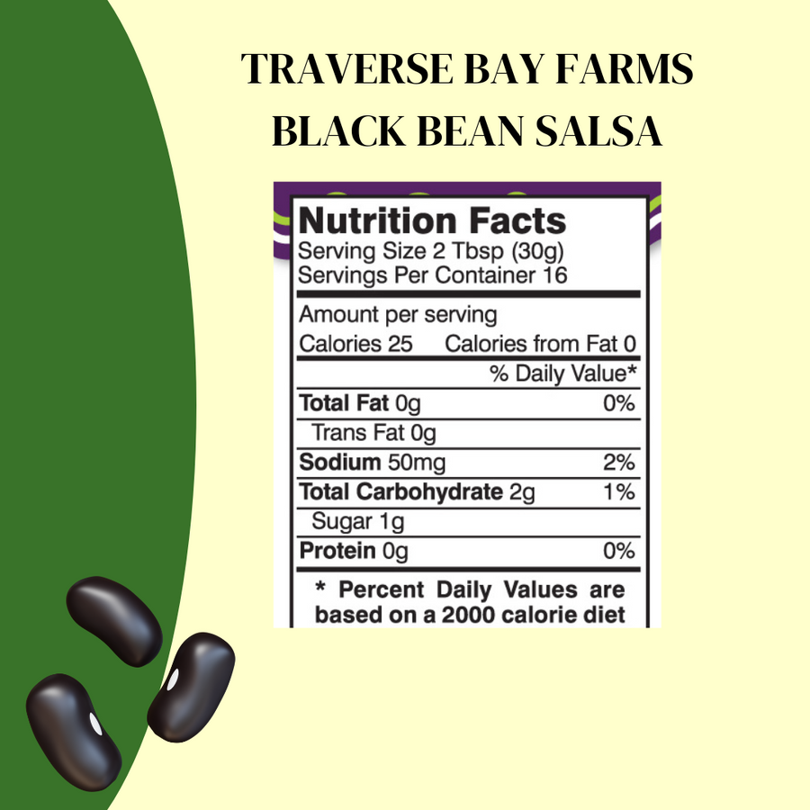 Black Bean Salsa - Medium, 16 oz - product image 4